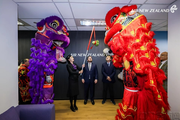 新西兰航空在沪启用中国区办公室新址